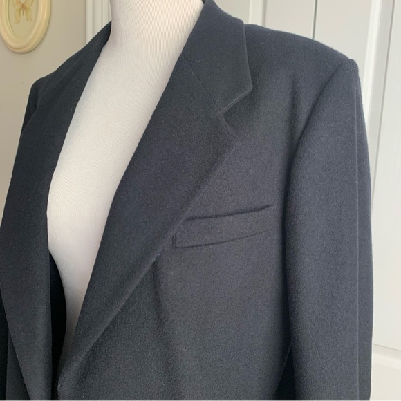 L.L. Bean Wool and Cashmere Button Blazer - Picture 7 of 11